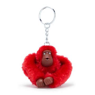 Kipling Sven Small Monkey Keychain Accessories Cherry Tonal | AU 2016PJ